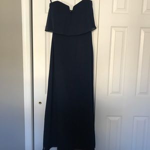 Hayley Paige Navy Blue Gown
